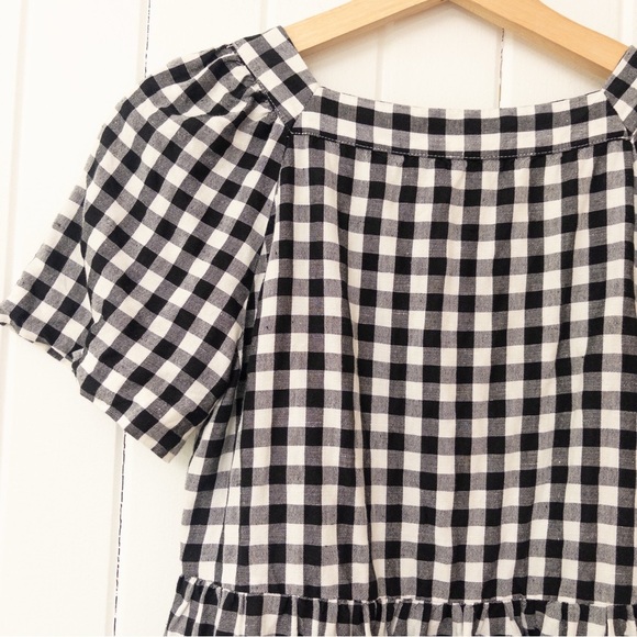 MADEWELL Linen-Blend Allie Mini Dress in Gingham
Check - Picture 8 of 10
